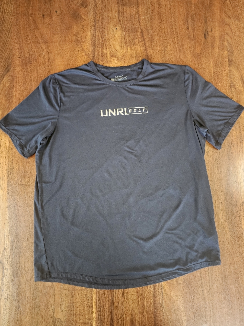 UNRL Golf Ultra Tee Shirt Black Size Large